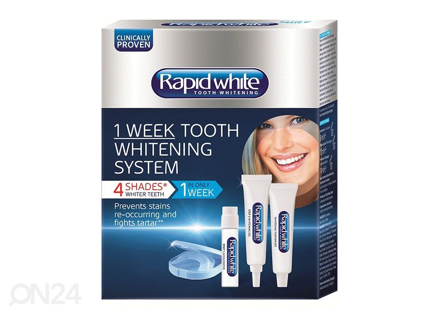 Rapid White Комплект для отбеливания зубов 1 неделя увеличить