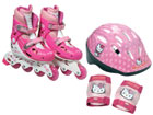 Hello Kitty комплект роликовых коньков 30-33 UP-23428