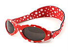 BabyBanz солнцезащитные очки красные в горошек SR-25459