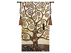 Настенный ковер Гобелен Klimt Tree 76x137 см RY-27642