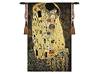 Настенный ковер Гобелен Klimt Kiss 139x89 см RY-32744