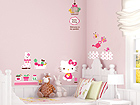 Интерьерная наклейка Сад Hello Kitty DC-34869