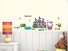 Интерьерная наклейка Hello Kitty Принцесса DC-34879