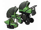 Кожаная универсальная коляска Tutis Zippy Silver Plus UP-35045
