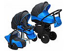 Кожаная универсальная коляска Tutis Zippy Silver Plus UP-35061