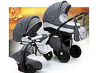 Кожаная универсальная коляска Tutis Zippy Silver Plus UP-35062