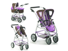 Кукольная коляска Emotion три в одном TU-38542