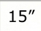 15" велосипед
