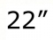 22" велосипед
