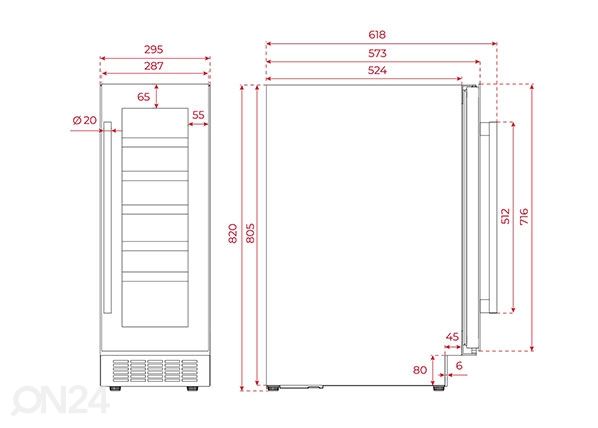 Винный холодильник Teka RVU 10020 GBK