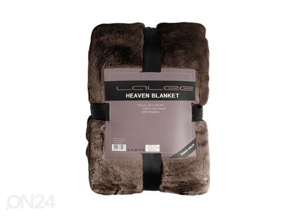 Декоративный плед Heaven Dark Taupe 230x250 cm