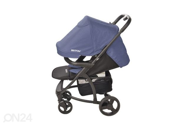 Коляска Britton Helix темно-синяя