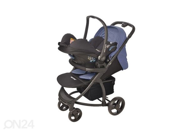 Коляска Britton Helix темно-синяя