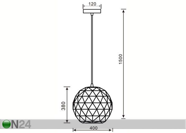 Подвесной светильник Asterope