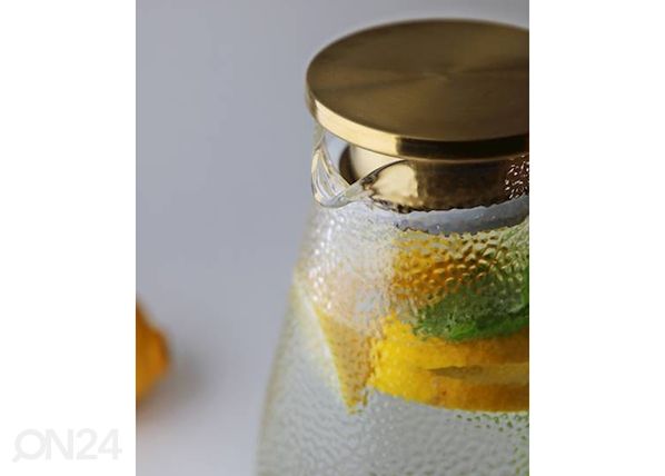 Стеклянный кувшин с крышкой Golden 2 л