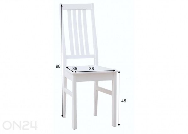 Стул Mia, белый
