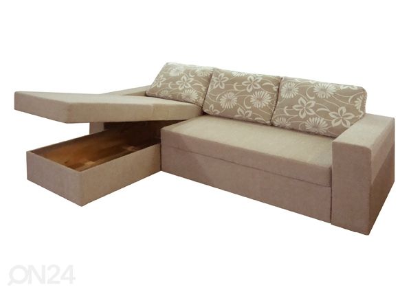 Угловой диван-кровать с ящиком Bermuda