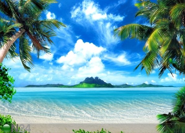 Флизелиновые фотообои Tropical beach 360x270 см