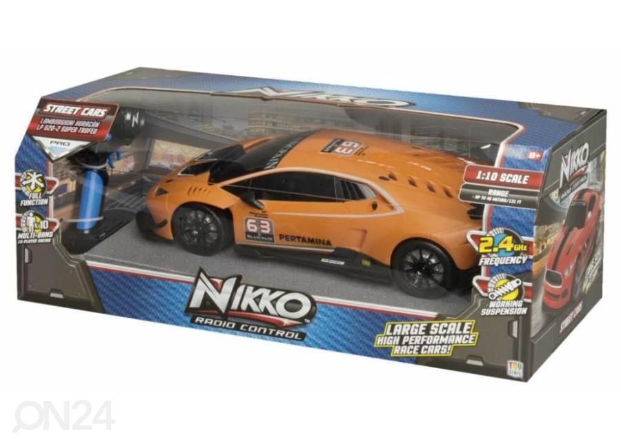 Автомобиль с дистанционным управлением NIKKO Lamborghini Huracan 1:10 увеличить