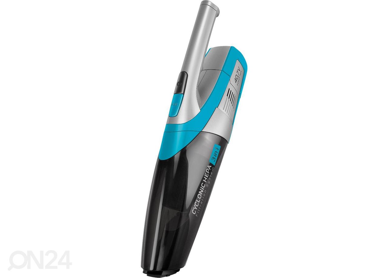 Аккумуляторный пылесос со шваброй Sencor SVC0740BLEUE3, синий увеличить