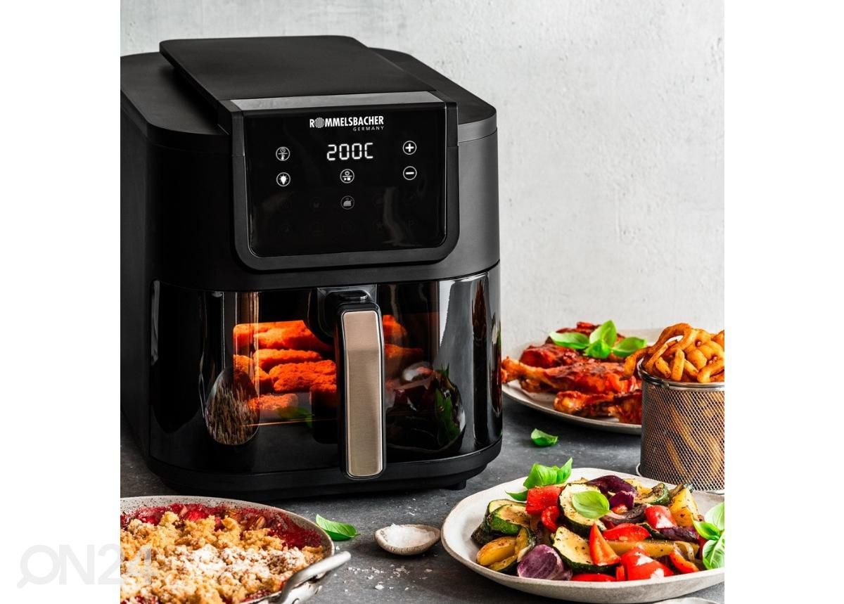 Аэрофритюрница 8 л Rommelsbacher FRH1700 увеличить