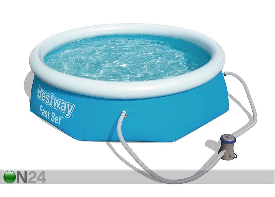 Бассейн Bestway Fast Set 244x66 см с фильтровым насосом увеличить