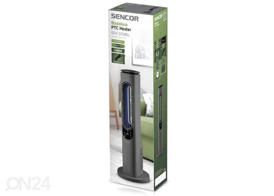 Безлопастный керамический нагреватель Sencor SFH3704SL увеличить