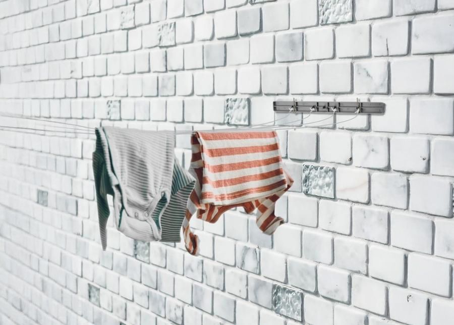 Бельевая веревка на стену 14 м увеличить