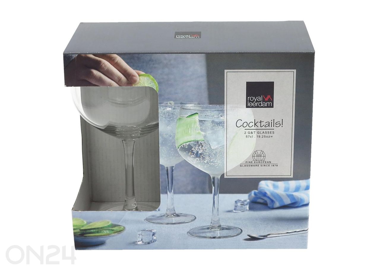 Бокал для коктейля Gin Tonic 650 мл, 2 шт. увеличить