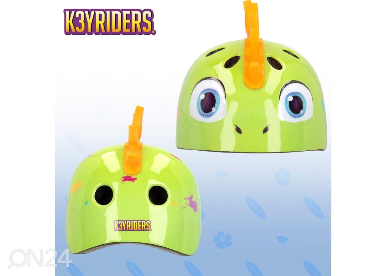 Велосипедный шлем 3D Динозавр K3YRIDERS 52-55 см увеличить
