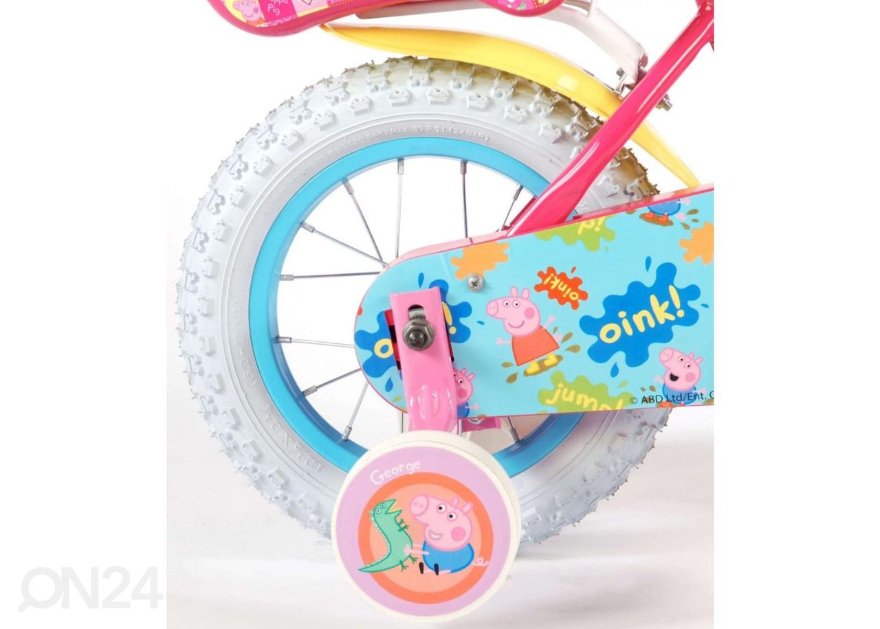 Велосипед для девочек Peppa Pig 12 дюймов увеличить