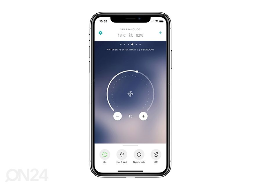 Вентилятор Duux Whisper Flex Ultimate DXCF15, белый увеличить