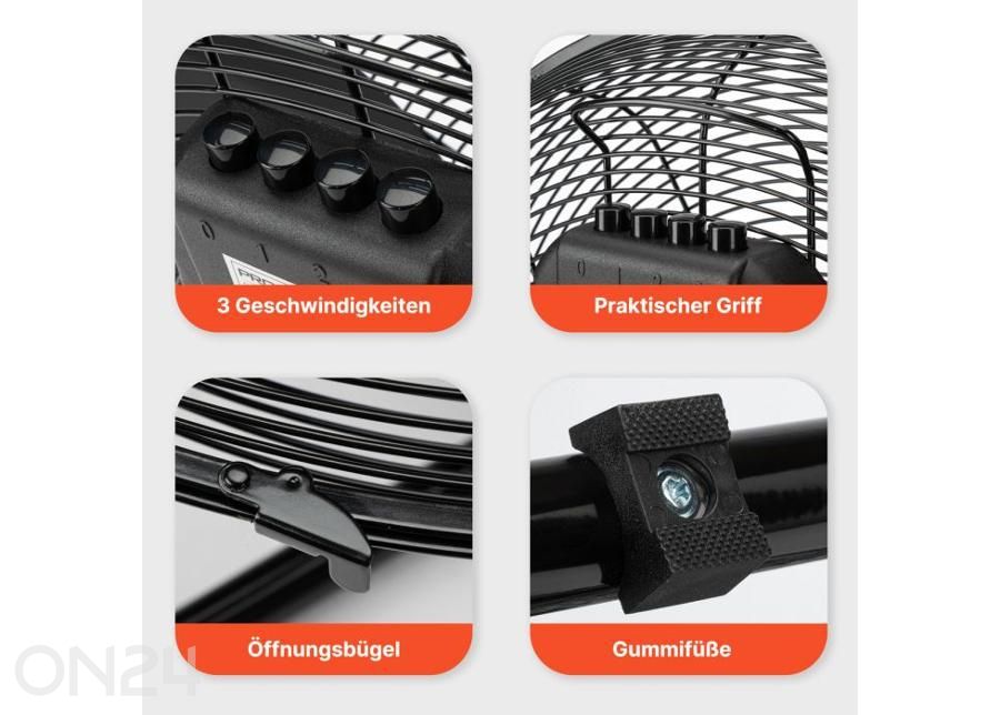 Вентилятор Proficare PCVL3066WM черный увеличить