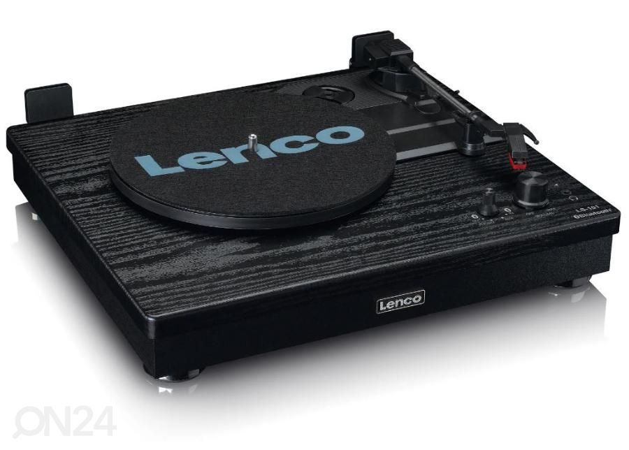 Виниловый проигрыватель Lenco с 2 динамиками и подключением BT LS101BK, черный увеличить