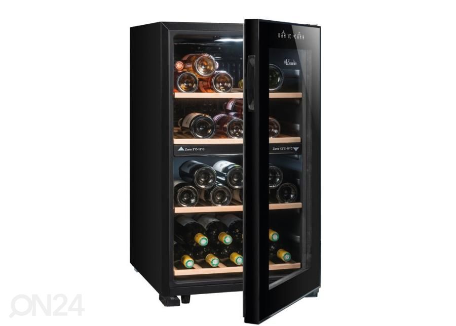 Винный холодильник La Sommeliere LS512ZBLACK, черный увеличить