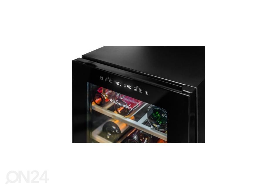 Винный холодильник La Sommeliere LS512ZBLACK, черный увеличить