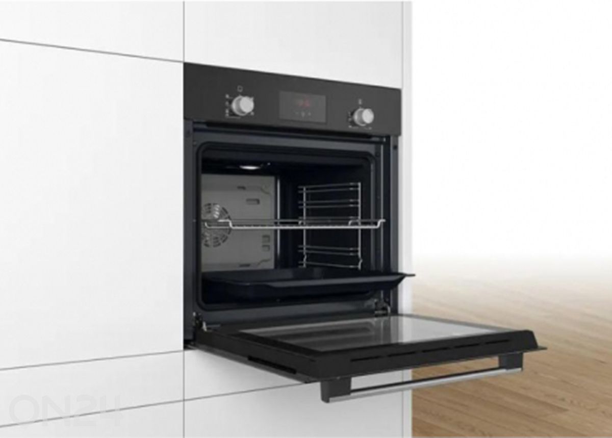Встраиваемая духовка Bosch HBF133BA0, EcoClean, черная увеличить