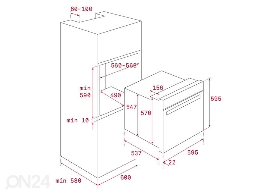 Встраиваемая духовка Teka Urban Colors HLB8400ST увеличить