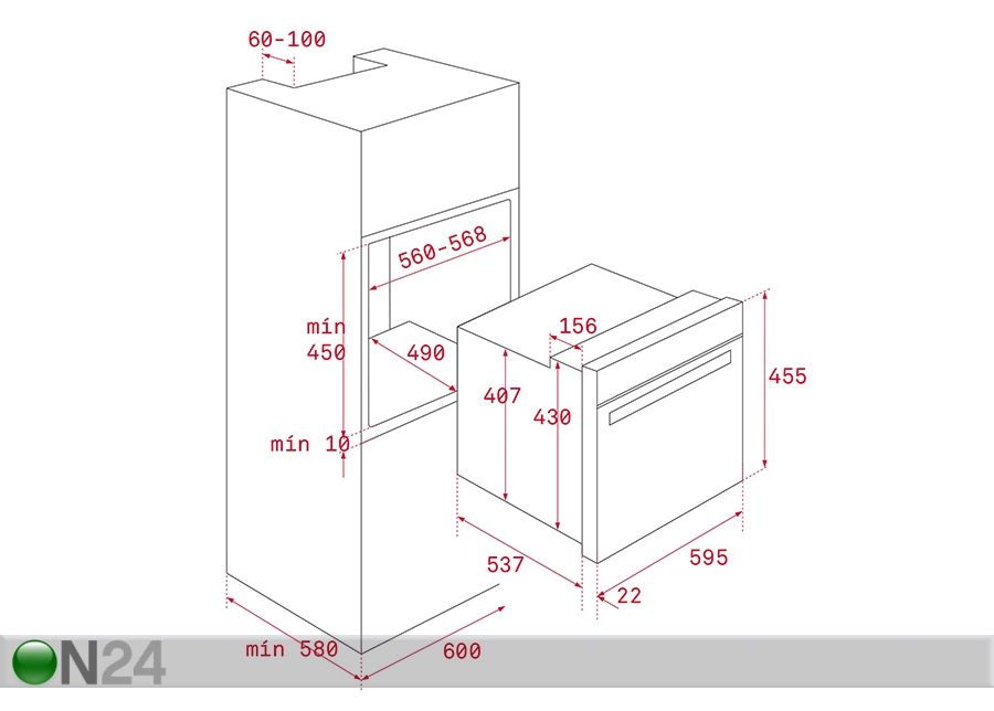 Встраиваемая компактная духовка Teka Urban Colors HLC8400BK увеличить