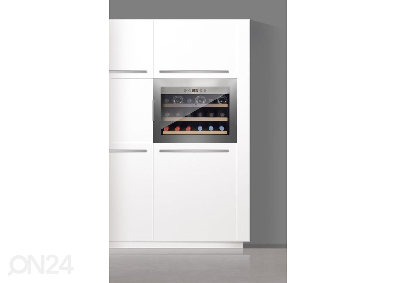 Встраиваемый винный холодильник Caso WineSafe 18 EB INOX, 629 увеличить