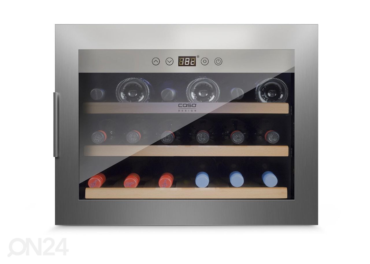 Встраиваемый винный холодильник Caso WineSafe 18 EB INOX, 629 увеличить