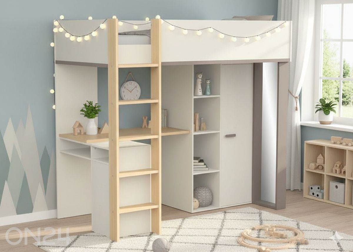 Высокая кровать Camillia 90х200 см увеличить