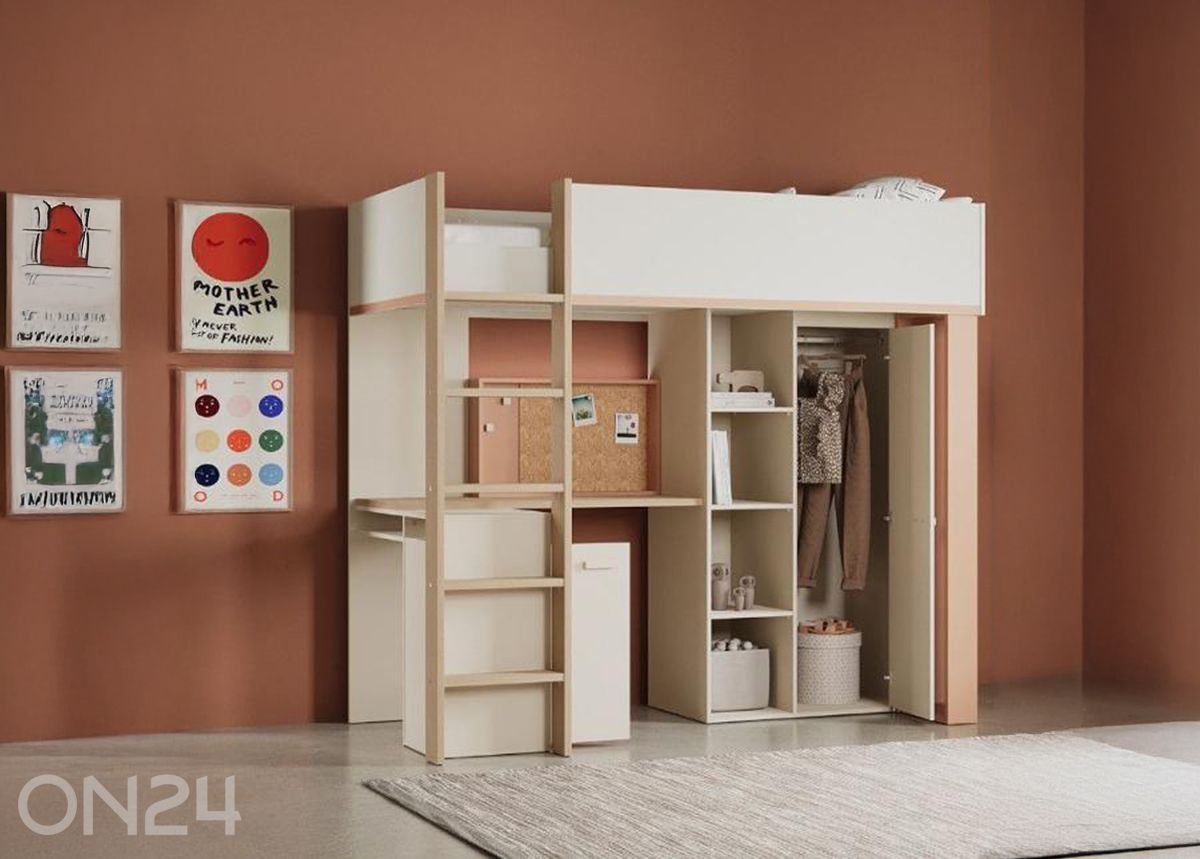 Высокая кровать Camillia 90x200 см увеличить