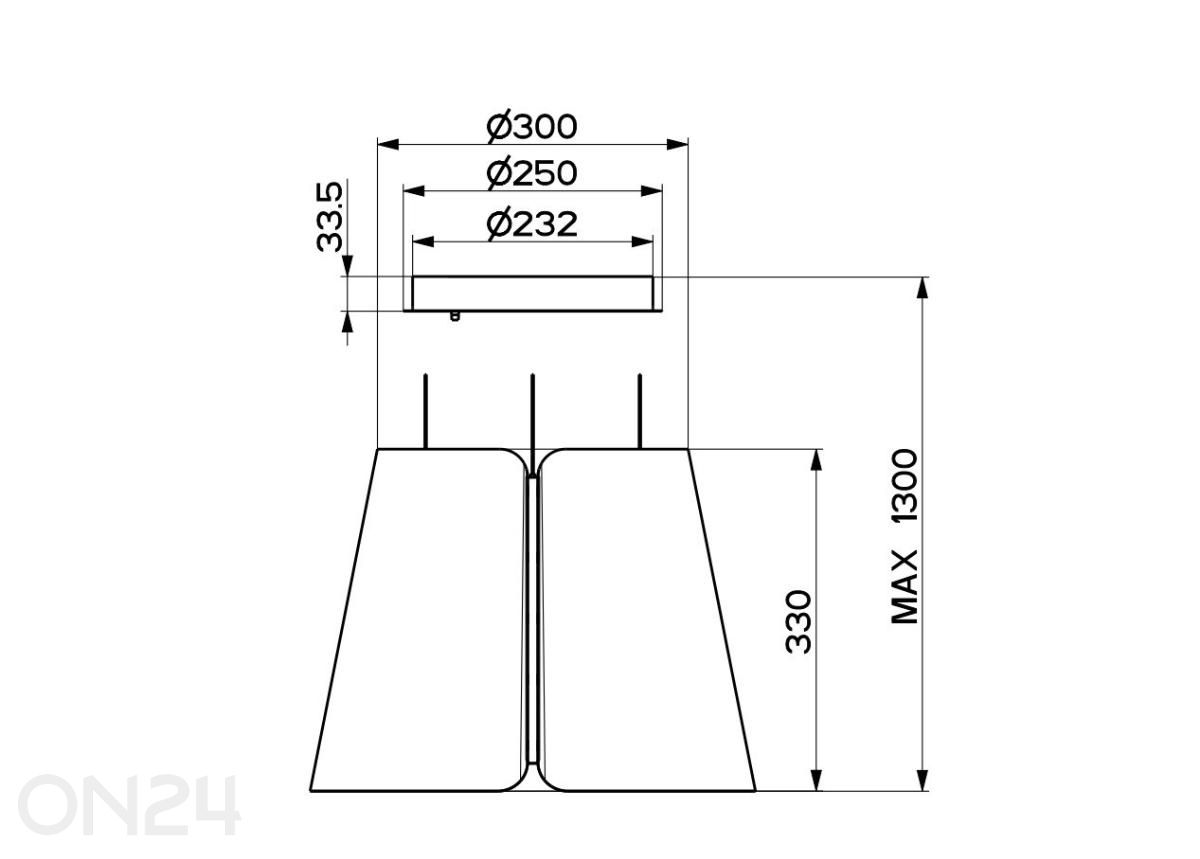 Вытяжка Faber Beat BK matt F45/2 увеличить