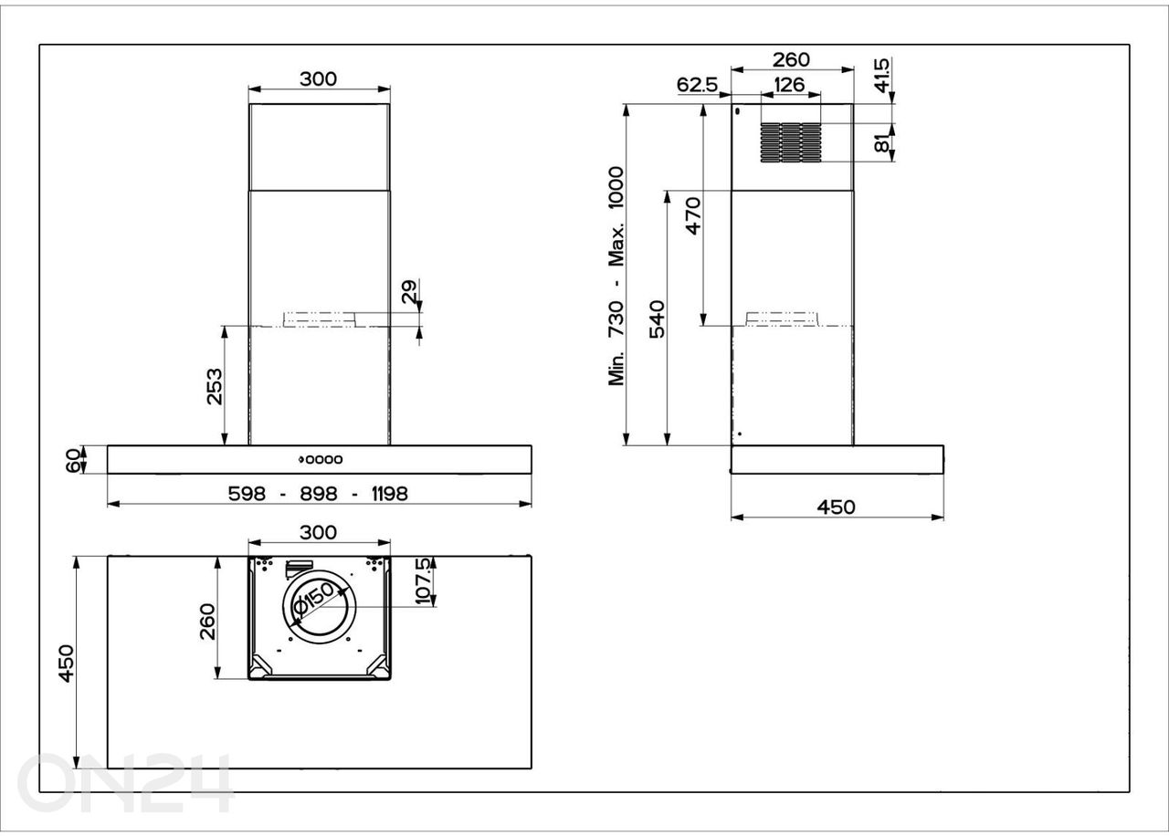 Вытяжка Faber Stilo Comfort X A60 увеличить