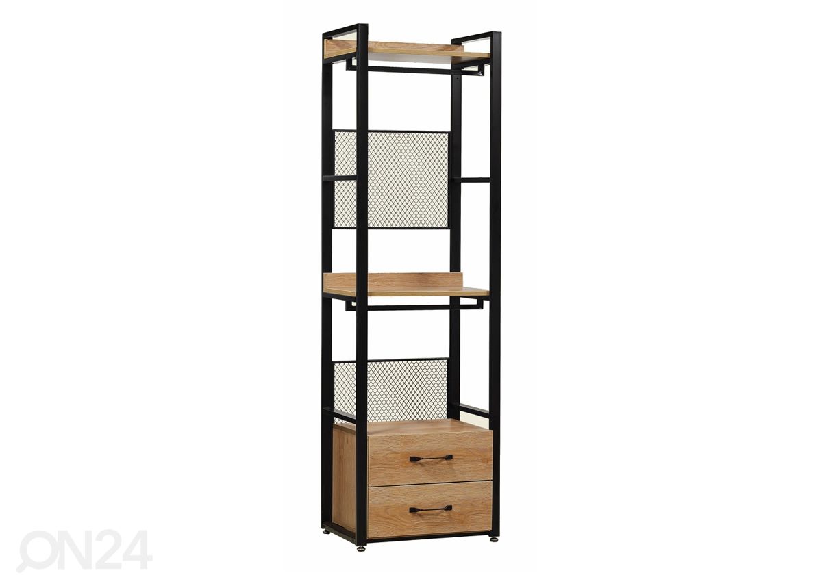Гардеробная система (2 полки+ 2 штанги+ тумба) 60x200 cm увеличить