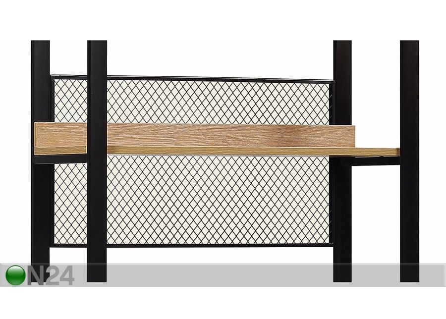 Гардеробная система (3 полки+ 2 штанги+ тумба) 80x200 cm увеличить