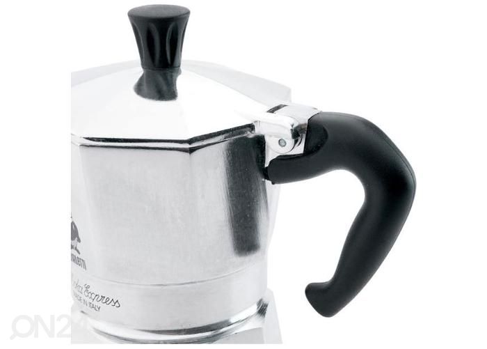 Гейзерная кофеварка Bialetti Moka express на 12 чашек увеличить