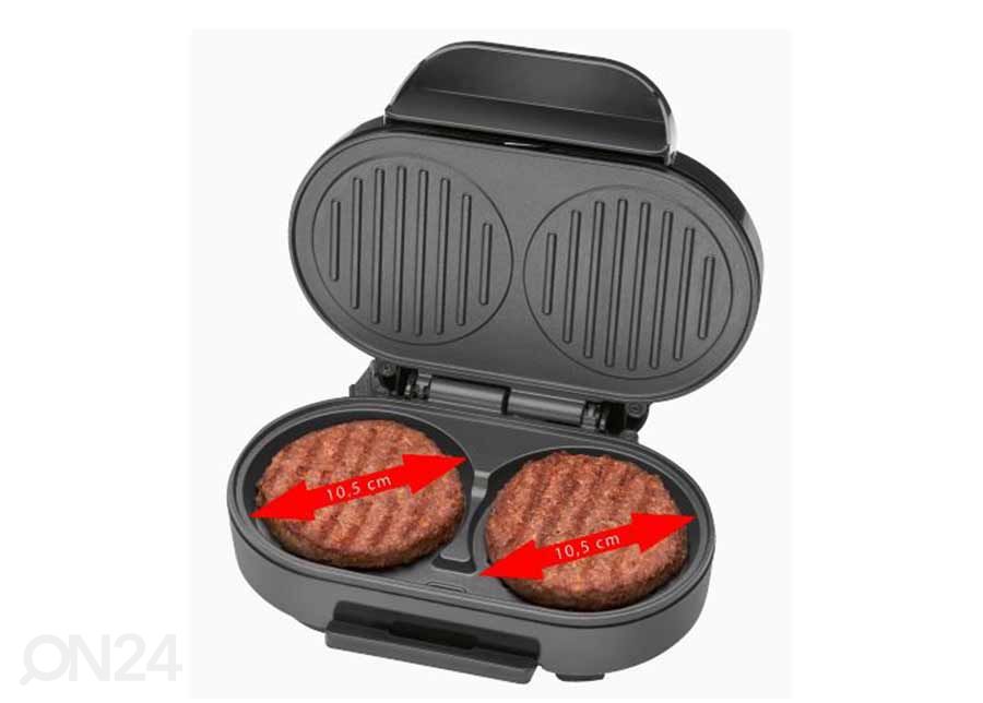 Гриль для гамбургеров Clatronic HBM3696 увеличить