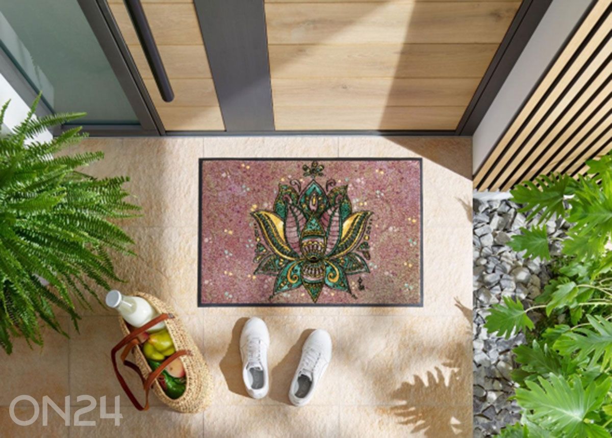 Дверной коврик Lotus Blossom 50x75 см увеличить